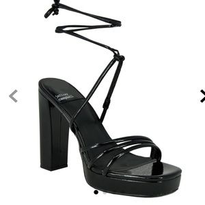 Jeffrey Campbell Prosecco Platform Leg Wrap Sandal